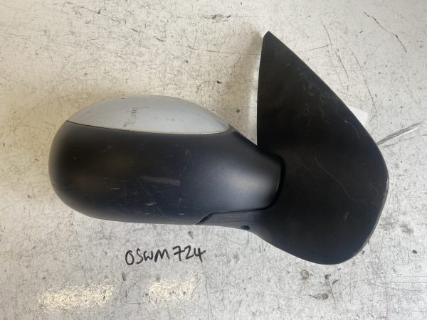 Peugeot 206 1998-2007 Off Side Manual Door Mirror – Silver EZR