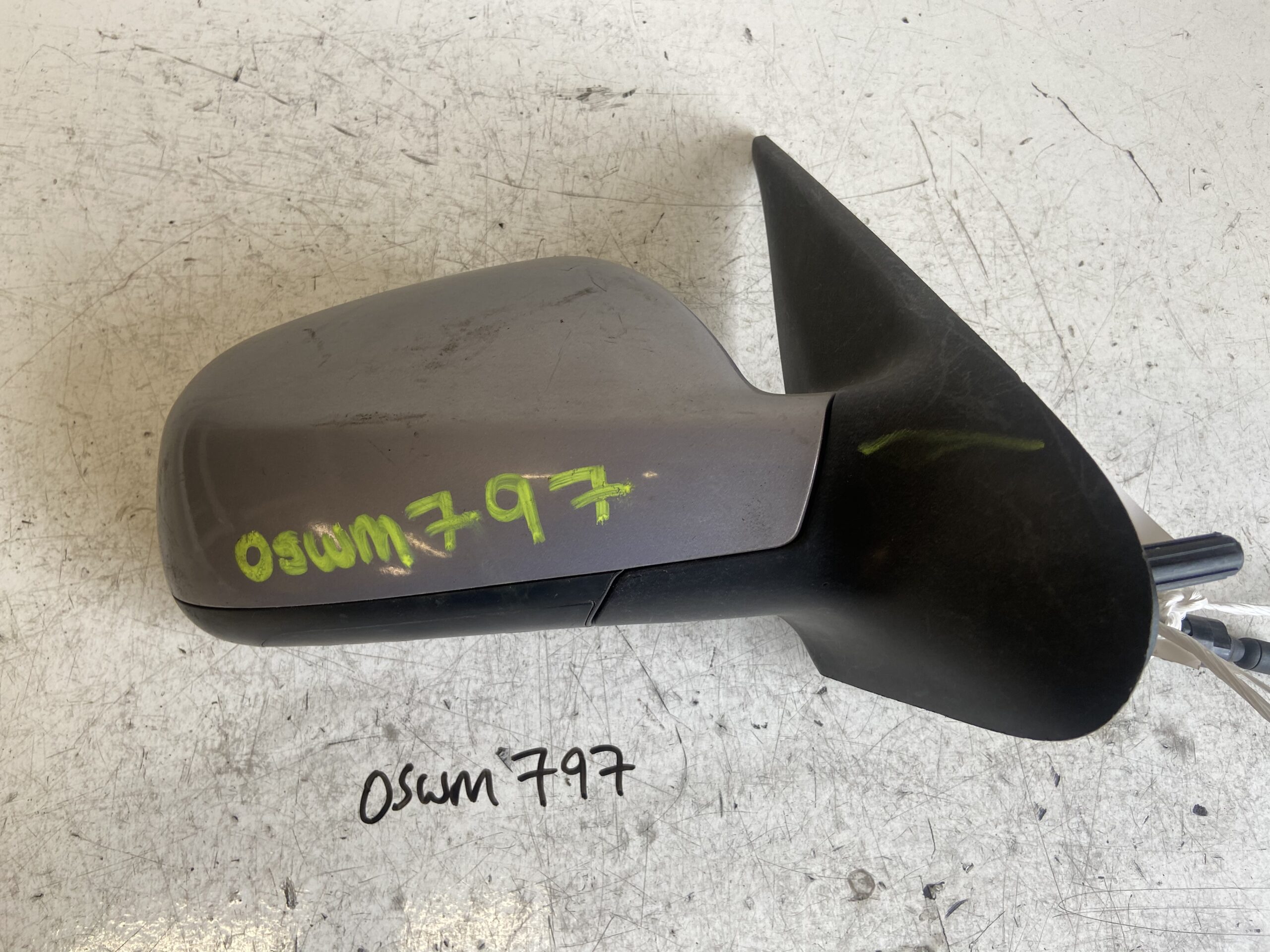 Citroen Xsara 2001-2003 Off Side Manual Door Mirror – Silver