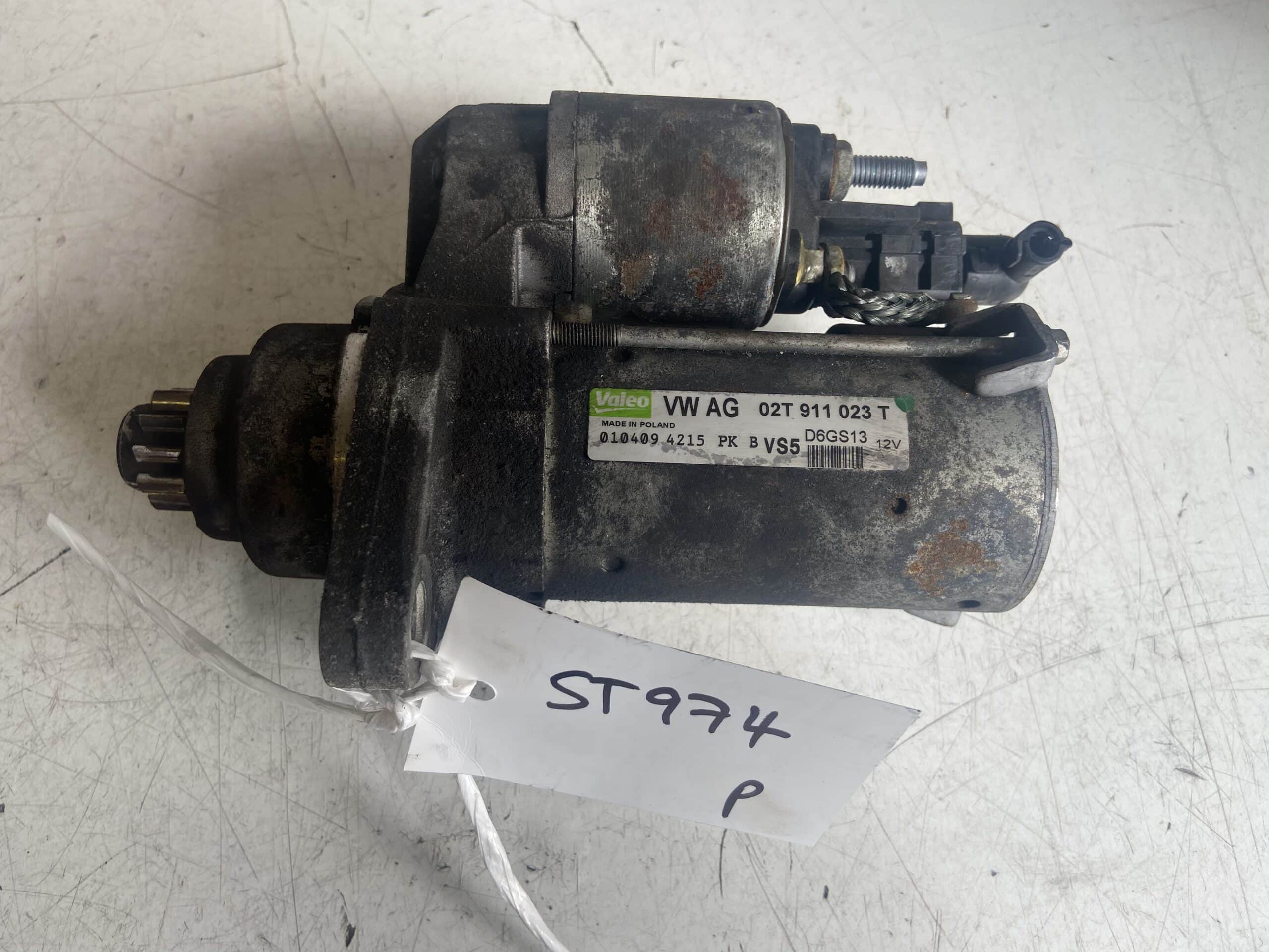 Volkswagen Golf / Seat Leon 2004-2012 1.6 Petrol Starter Motor – 02T911023T