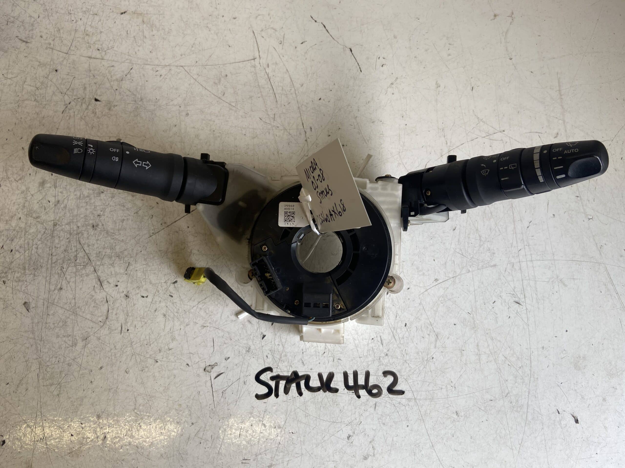 Nissan Micra 2003-2009 Comined Stalk Unit With Airbag Squib 25560AX618