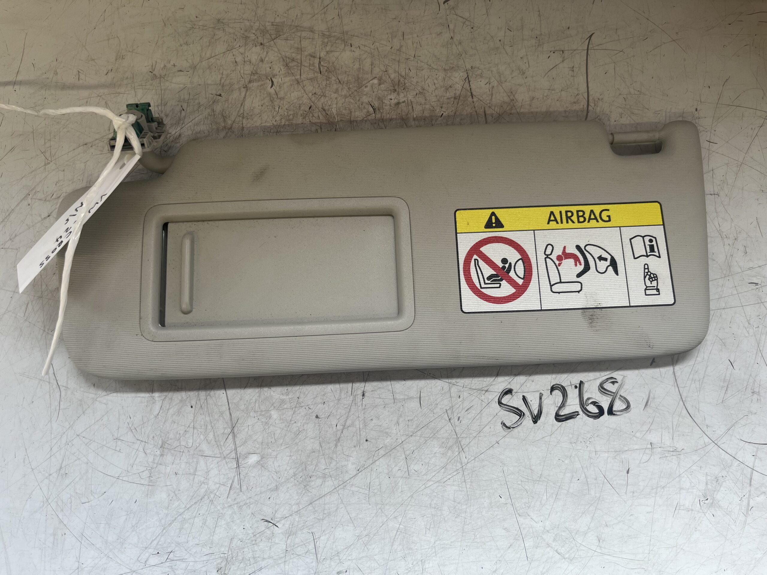 Volkswagen T-Cross 2019-2024 Near Side Sun Visor With Mirror