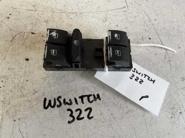 Seat Leon 2005-2009 Hatchback / Estate Off Side 4 Way Electric Window Switch – 1P0959857