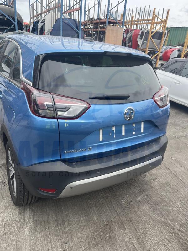 Vauxhall Crossland X Elite Mk1 2017-2021 1.2 Petrol Manual 5 Door Hatchback Blue Z22V Breaking for Parts