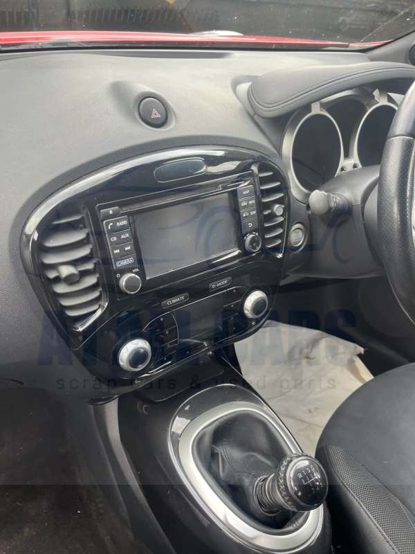 Nissan Juke N-Connecta DCI Mk1 FL F15 2014-2019 1.5 Diesel 6 Speed Manual Door Hatchback Red Z10 Breaking for Parts
