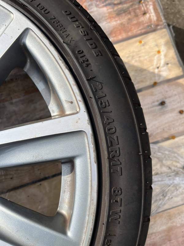Audi A1 2010-2018 17″ Alloy Wheel And Tyre – 215/40/17