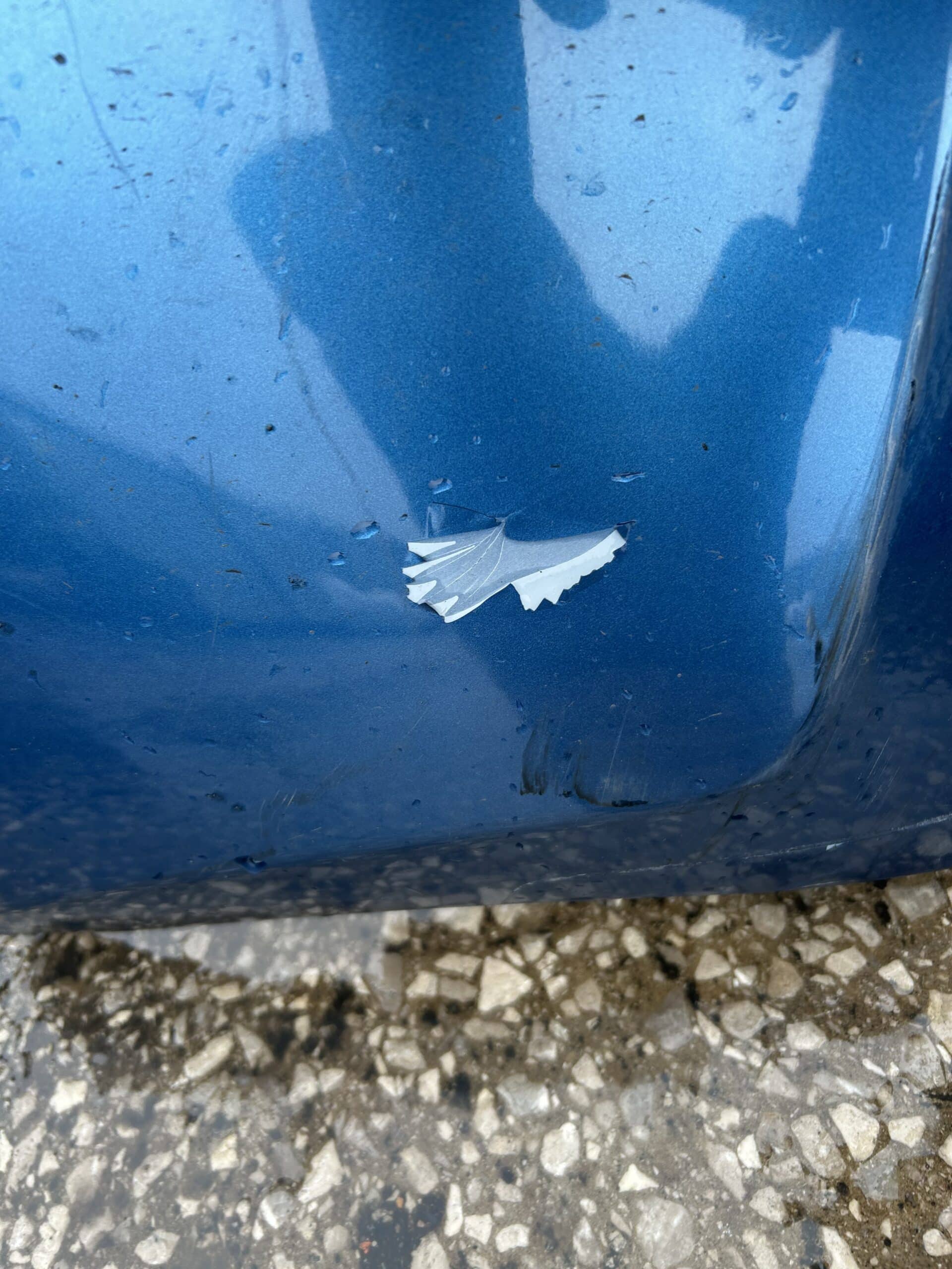 Volkswagen Golf 2012-2017 5 Door Hatchback Rear Bumper – Blue LA5J ( Lots of Marks And Scratches )