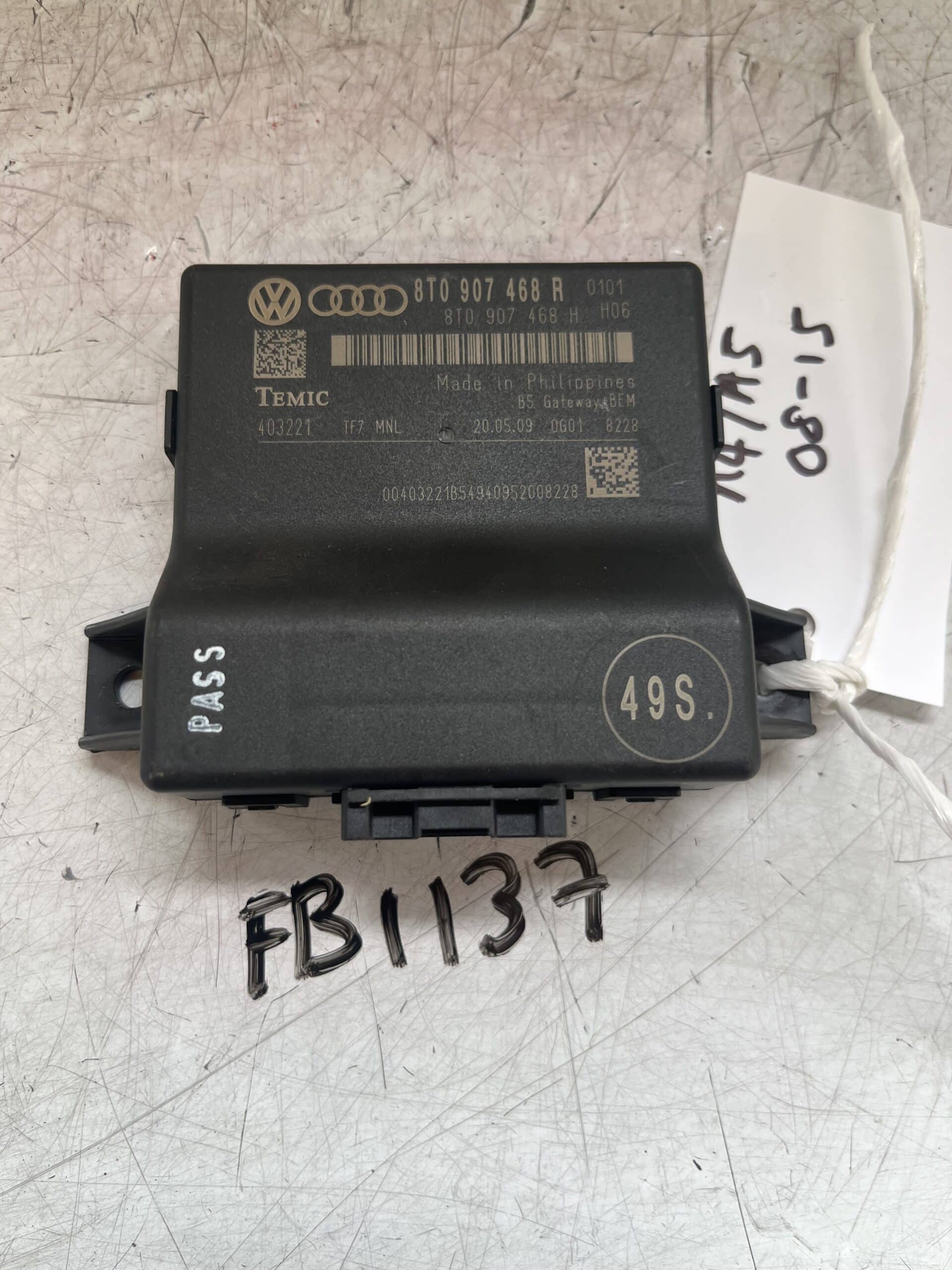 Audi A4 / A5 2008-2015 Gateway Module – 8T0907468R