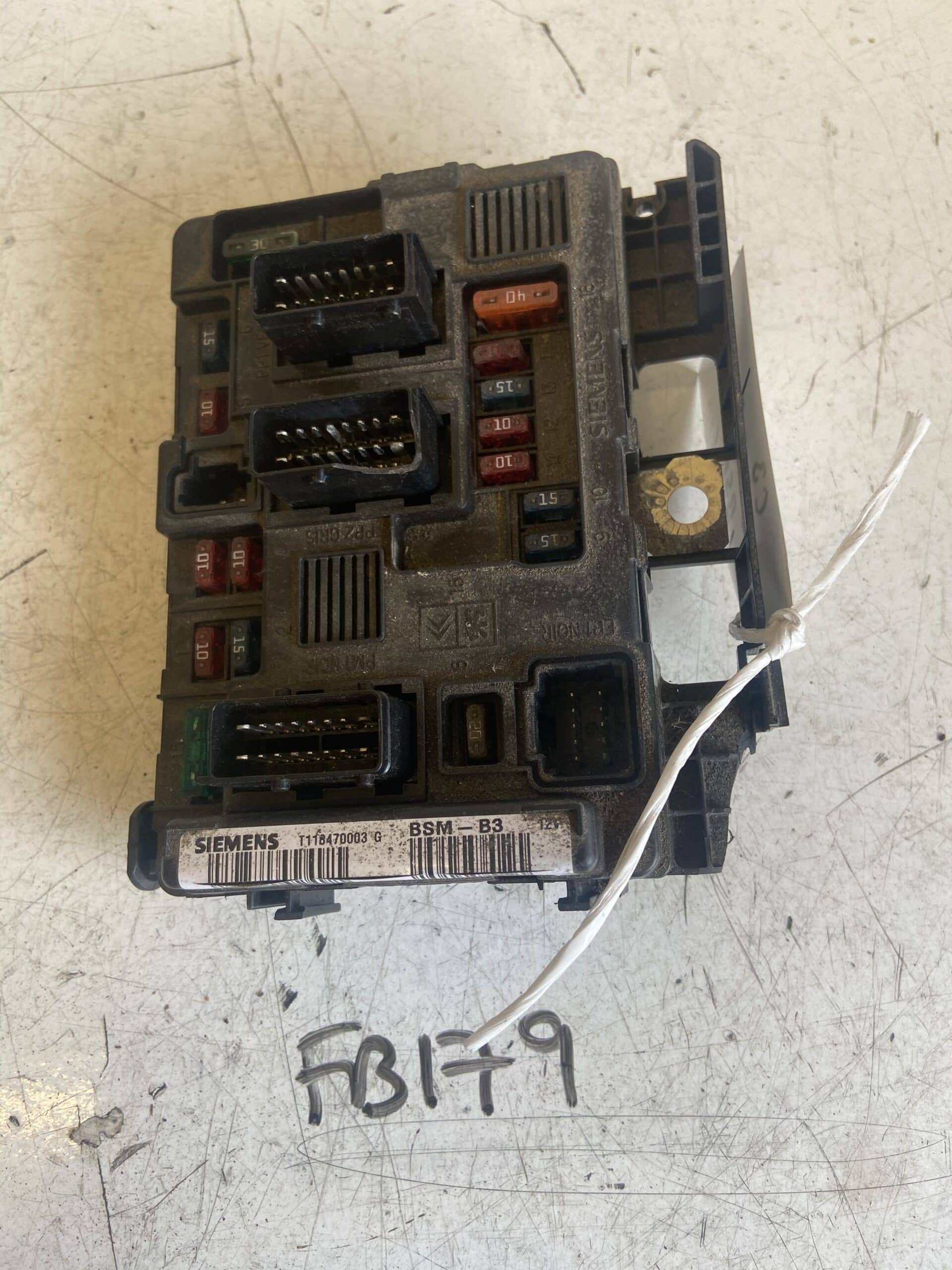 Citroen C2 / C3 2002-2009 Fuse Box / BSM Module – 9643498880