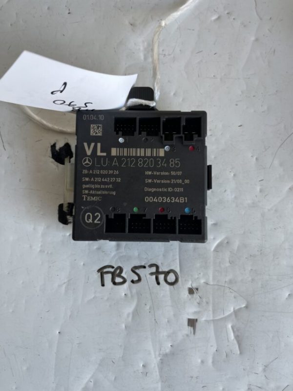 Mercedes C Class 2007-2012 Near Side Door Control Module – A2128203485