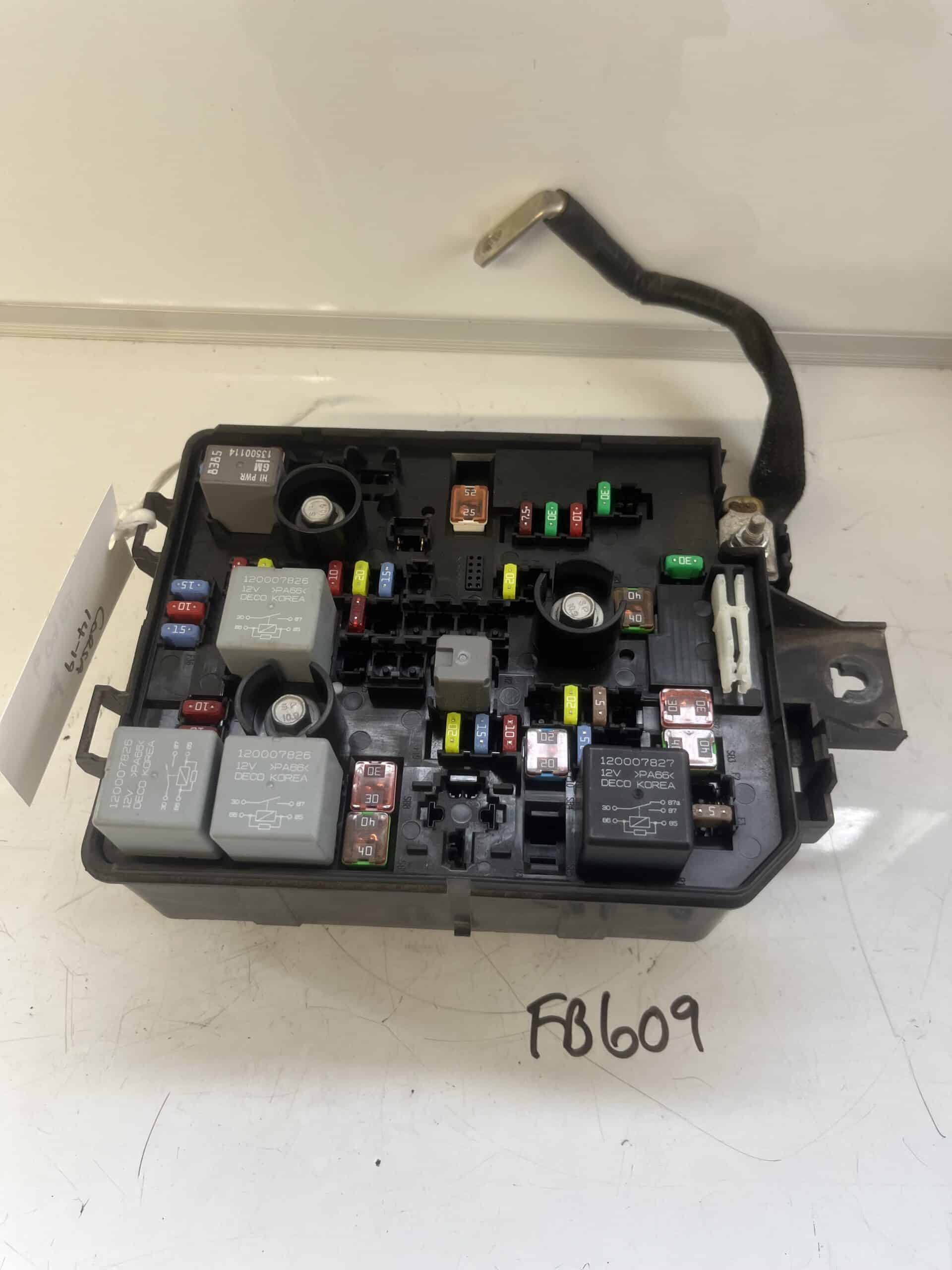 Vauxhall Corsa 2014-2019 Fuse Box – 39117551