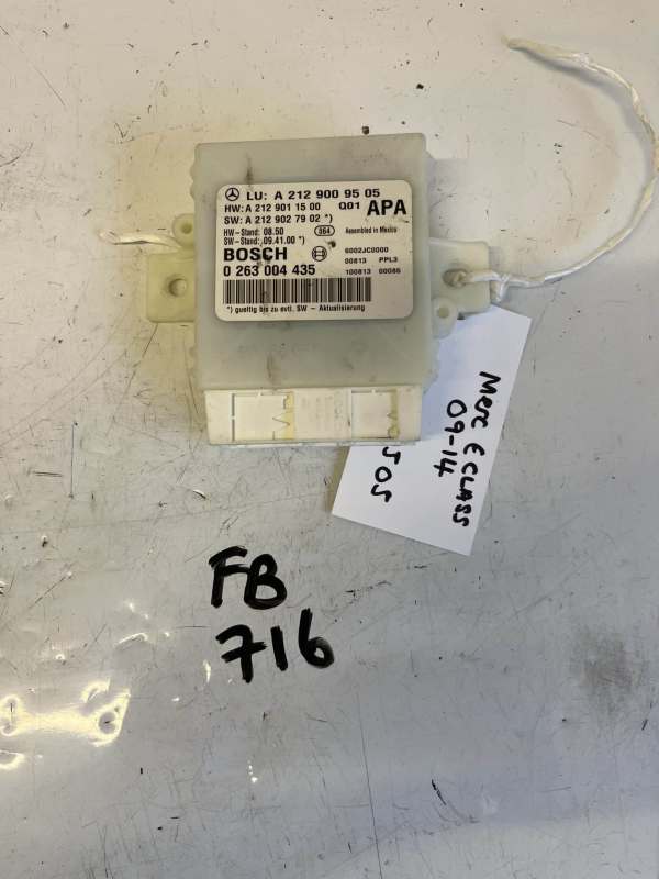 Mercedes E Class 2009-2014 Parking Control Module – A2129009505