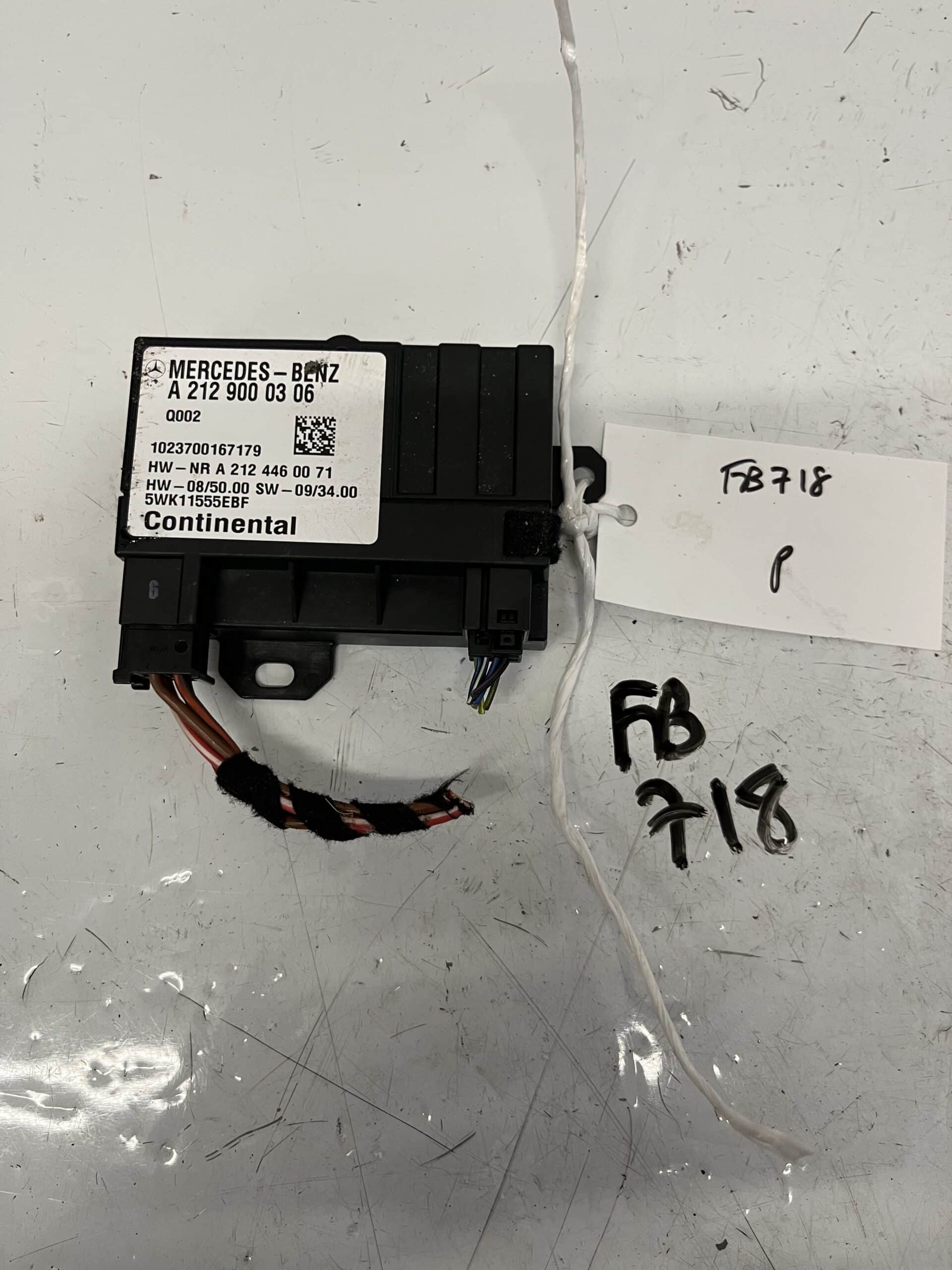 Mercedes E Class 2009-2014 Fuel Pump Module – A2129000306