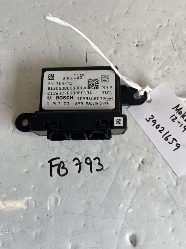 Vauxhall Mokka 2012-2019 Parking Assist Module – 39021659