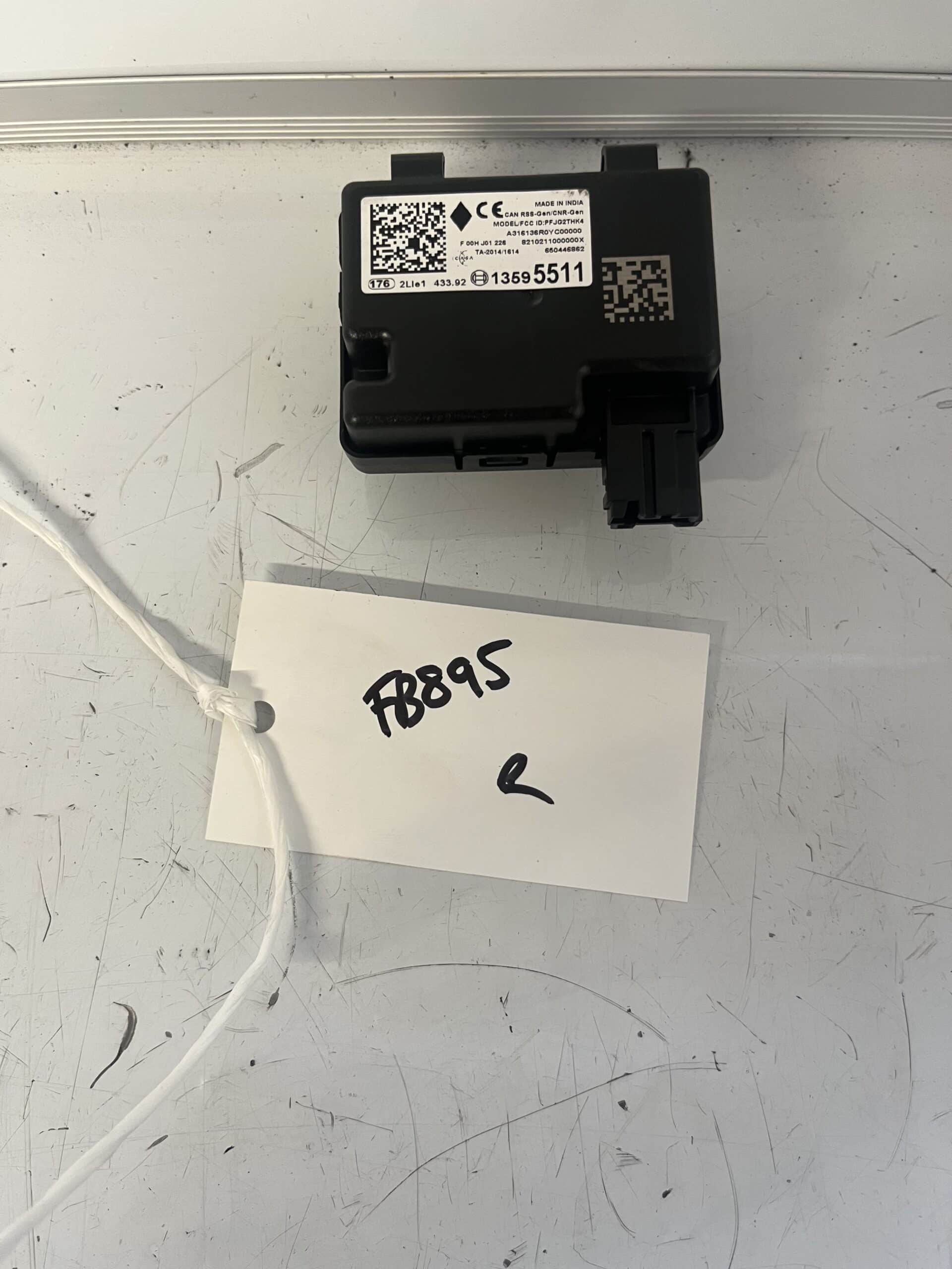 Vauxhall Astra 2015-2021 Keyless Entry Control Module – 13595511