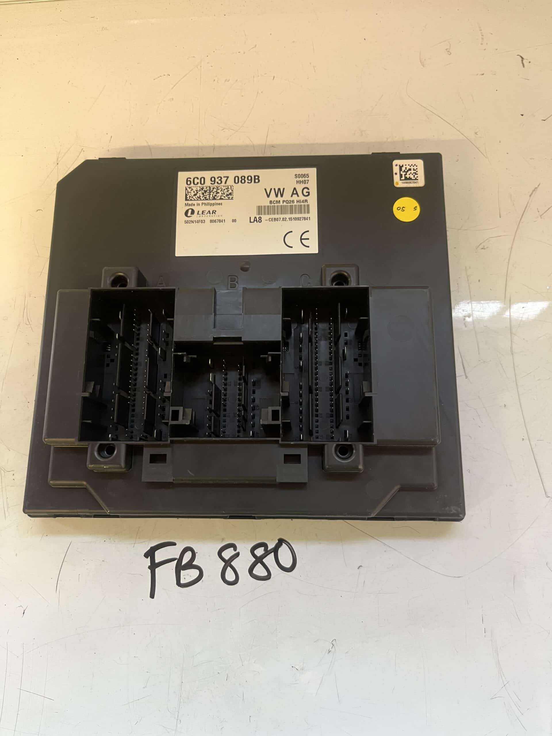 Audi A1 / Seat Ibiza / Volkswagen Polo 2009-2017 Body Control Module / BCM – 6C0937089B