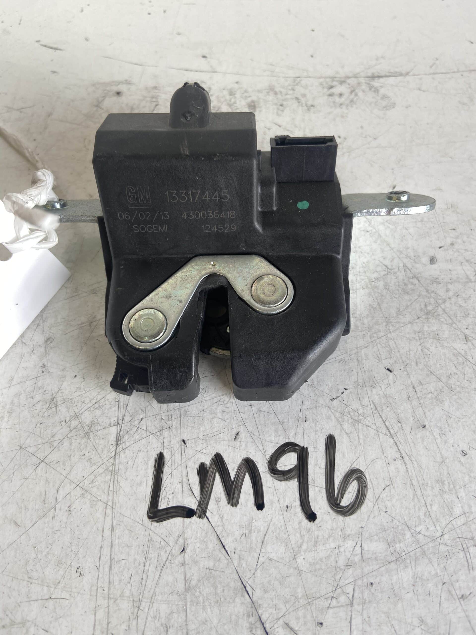 Vauxhall Corsa (D) Meriva (B) 2006-2014 Hatchback Tailgate/Boot Central Locking Mechanism – 13317445