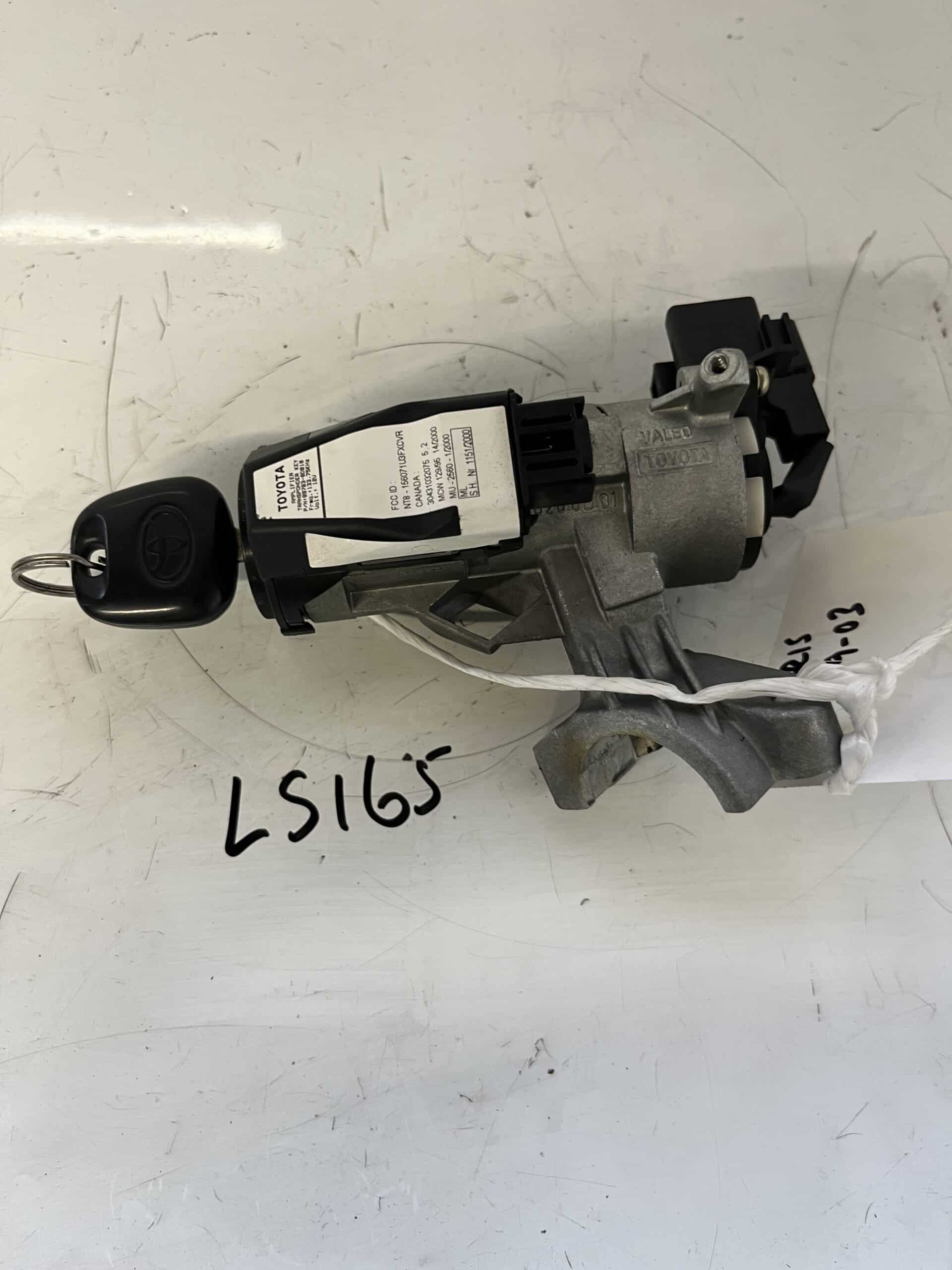 Toyota Yaris 1999-2003 Ignition Barrel And Key – 45020 0D01