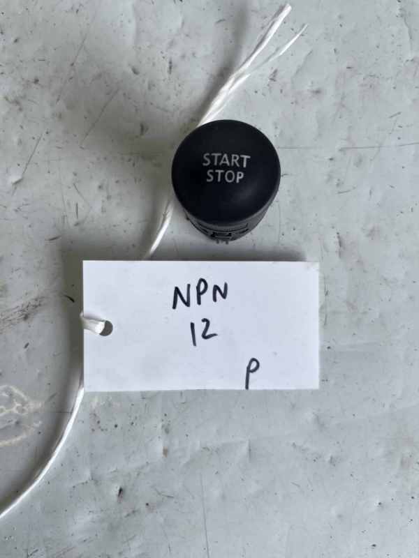 Renault Clio / Captur / Scenic 2009-2018 Stop Start Switch / Button