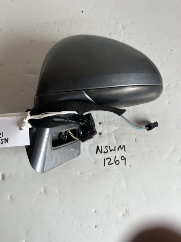 Citroen C4 2004-2010 Hatchback Near Side Electric Door Mirror – Grey