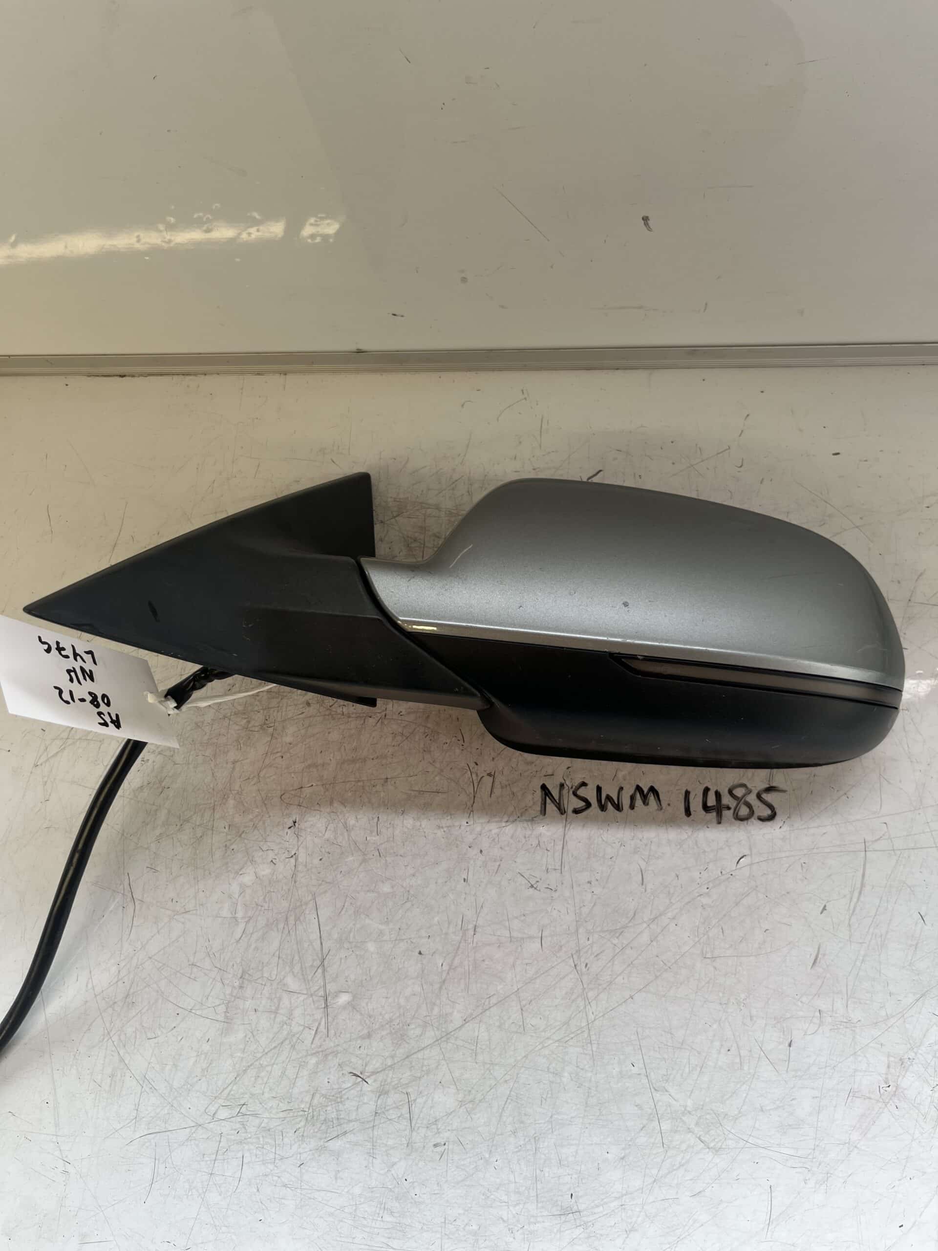 Audi A5 2008-2012 3 Door Coupe Near Side Electric Door Mirror – Grey LY7G Colour Code