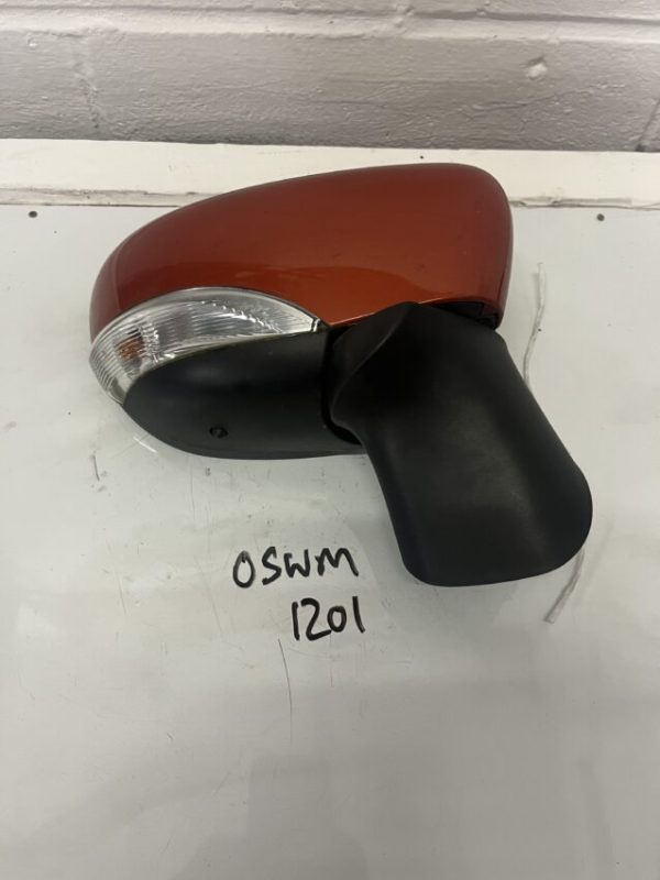 Renault Captur 2013-2018 Off Side Electric Door Mirror – Orange – ( 11 Wire Plug )