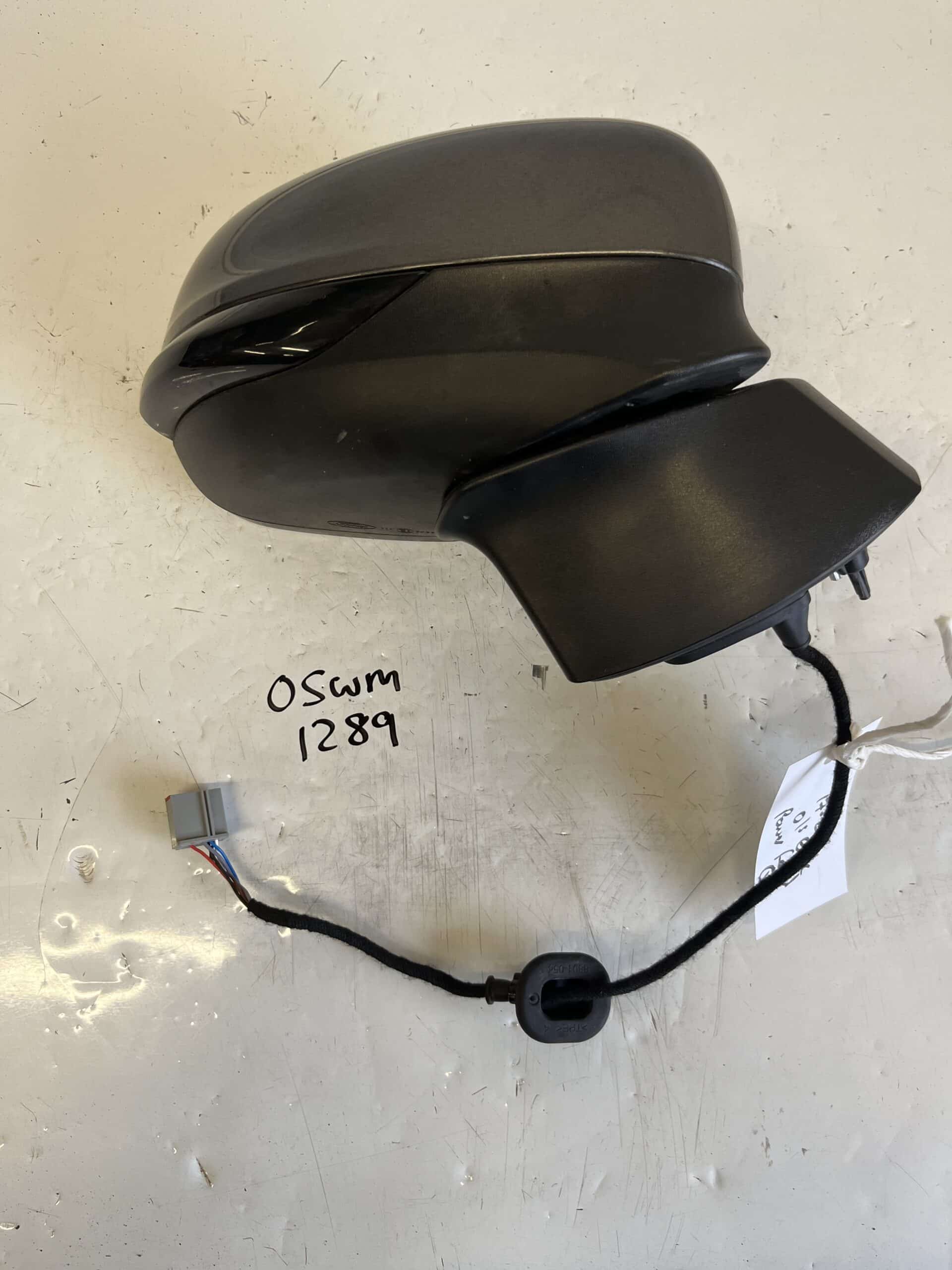 Ford Fiesta 2017-2021 Hatchback Off Side Electric Door Mirror / Power Fold – Grey Colour Code QH
