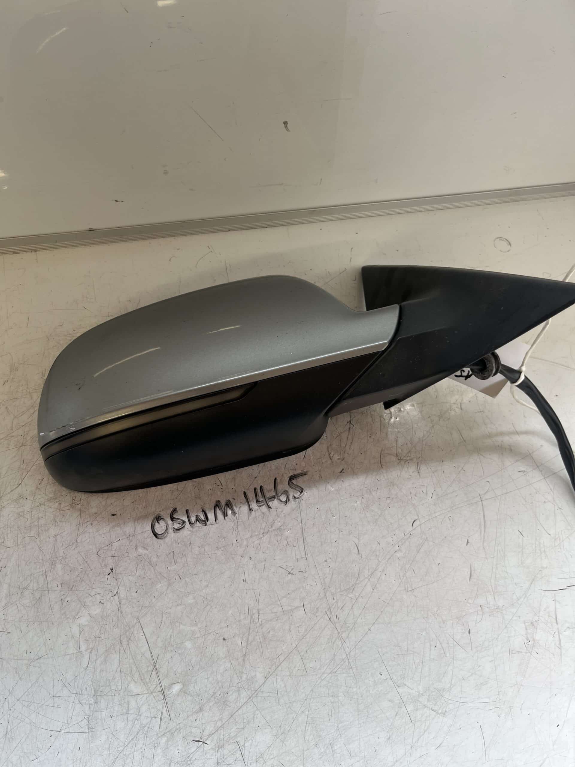 Audi A5 2008-2012 3 Door Coupe Off Side Electric Door Mirror – Grey LY7G Colour Code