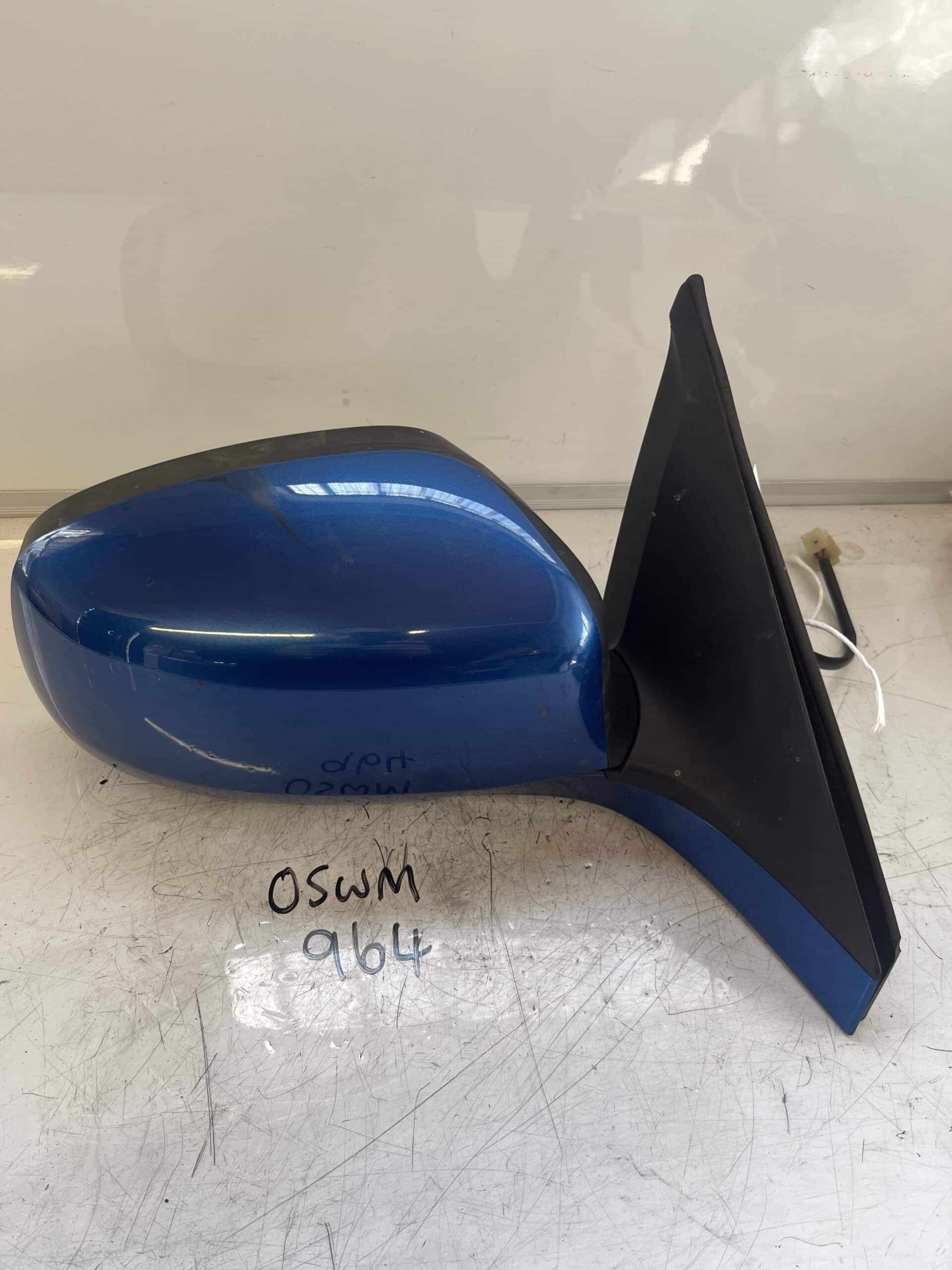 Suzuki Swift 2005-2010 Off Side Electric Door Mirror – Blue