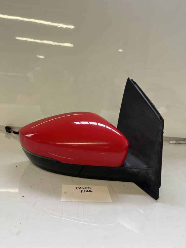 Volkswagen Polo 2014-2017 Off Side Electric Door Mirror – Red