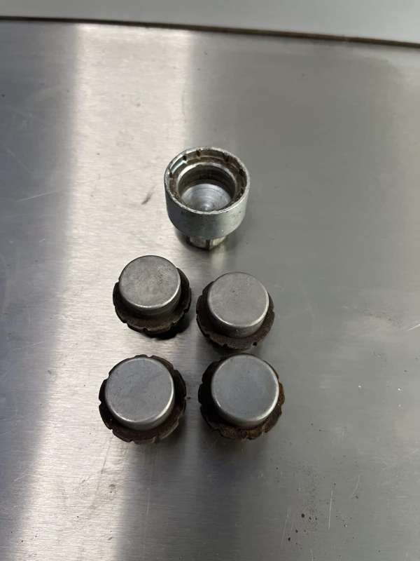 Ford Mondeo 2014-2019 Locking Wheel Nut Kit