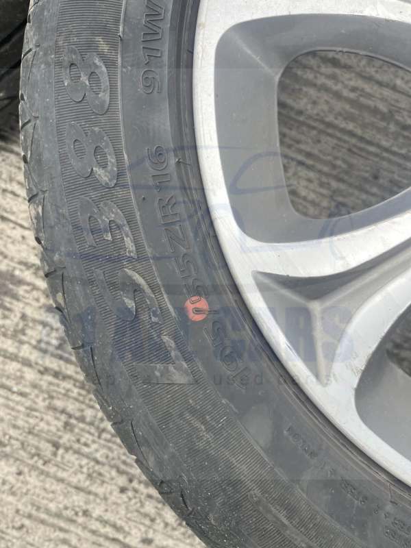Fiat Punto 2006-2014 Single 16″ Alloy Wheel And Tyre – 195/55/16