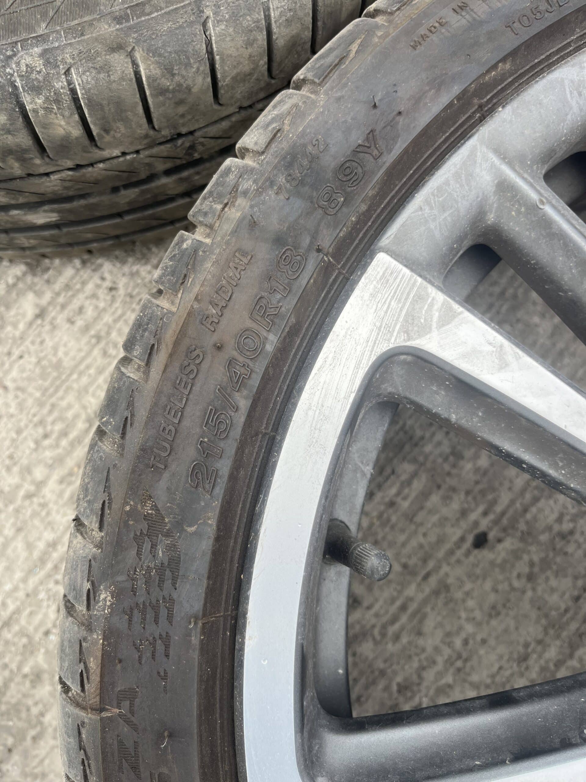 Seat Ibiza 2017-2024 Anniversary Model Single 18″ Alloy Wheel And Tyre – 215/40/18