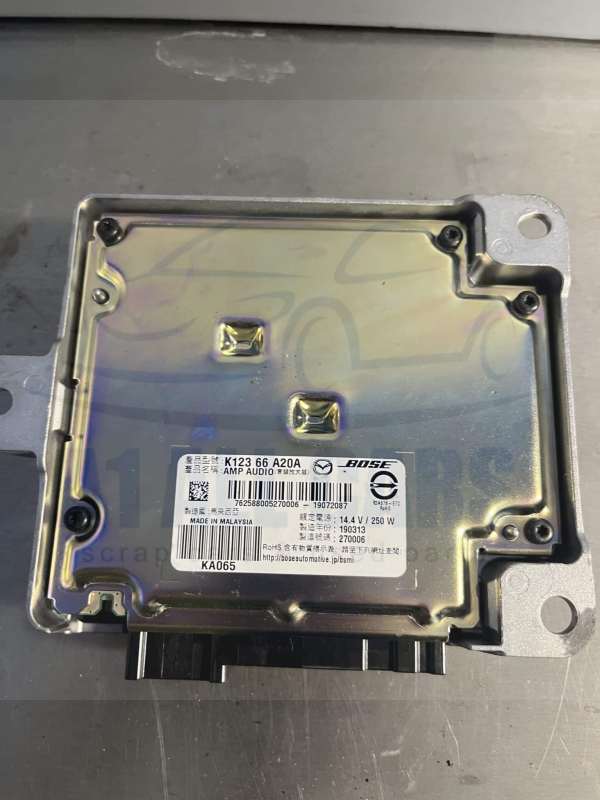 Mazda CX-5 2017-2021 Bose Amplifier / AMP – K12366A20A