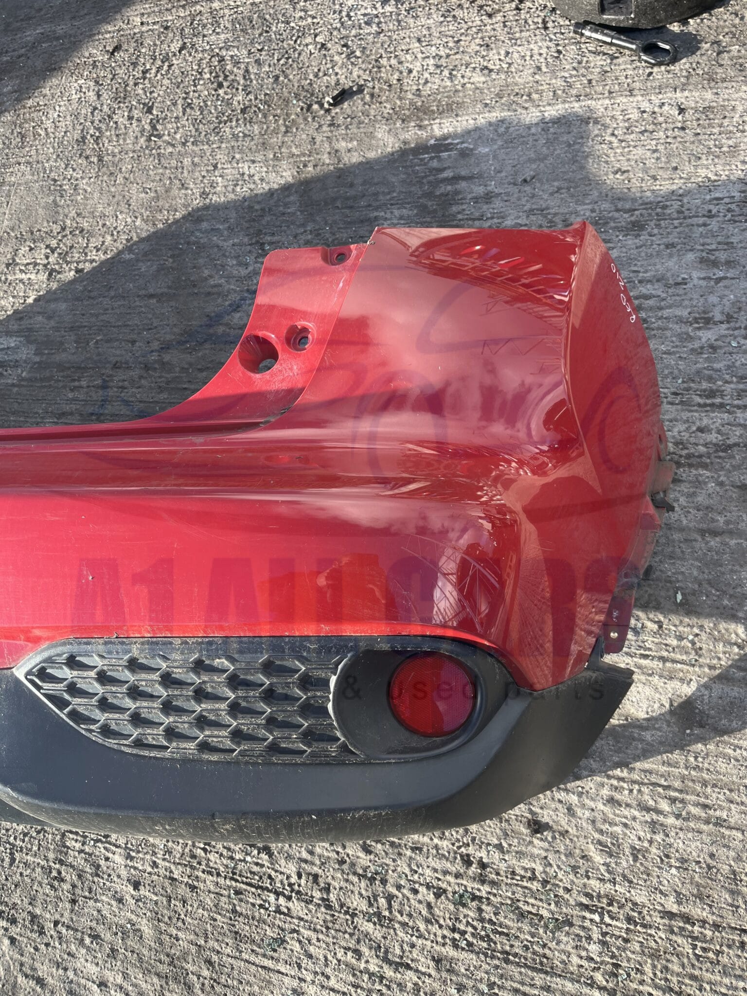 Nissan Juke 2014-2019 5 Door Hatchback Rear Bumper – Red Z10 Colour Code