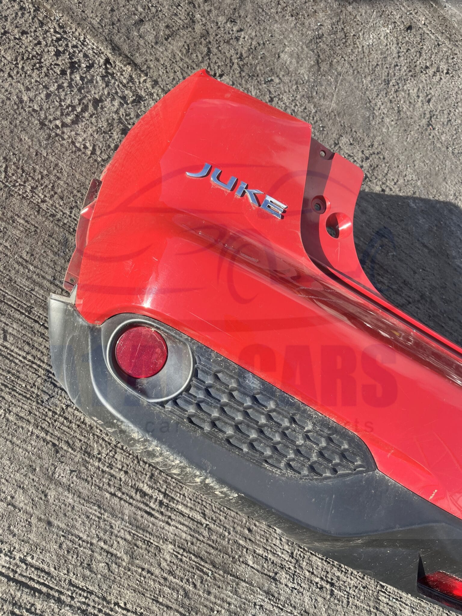 Nissan Juke 2014-2019 5 Door Hatchback Rear Bumper – Red Z10 Colour Code