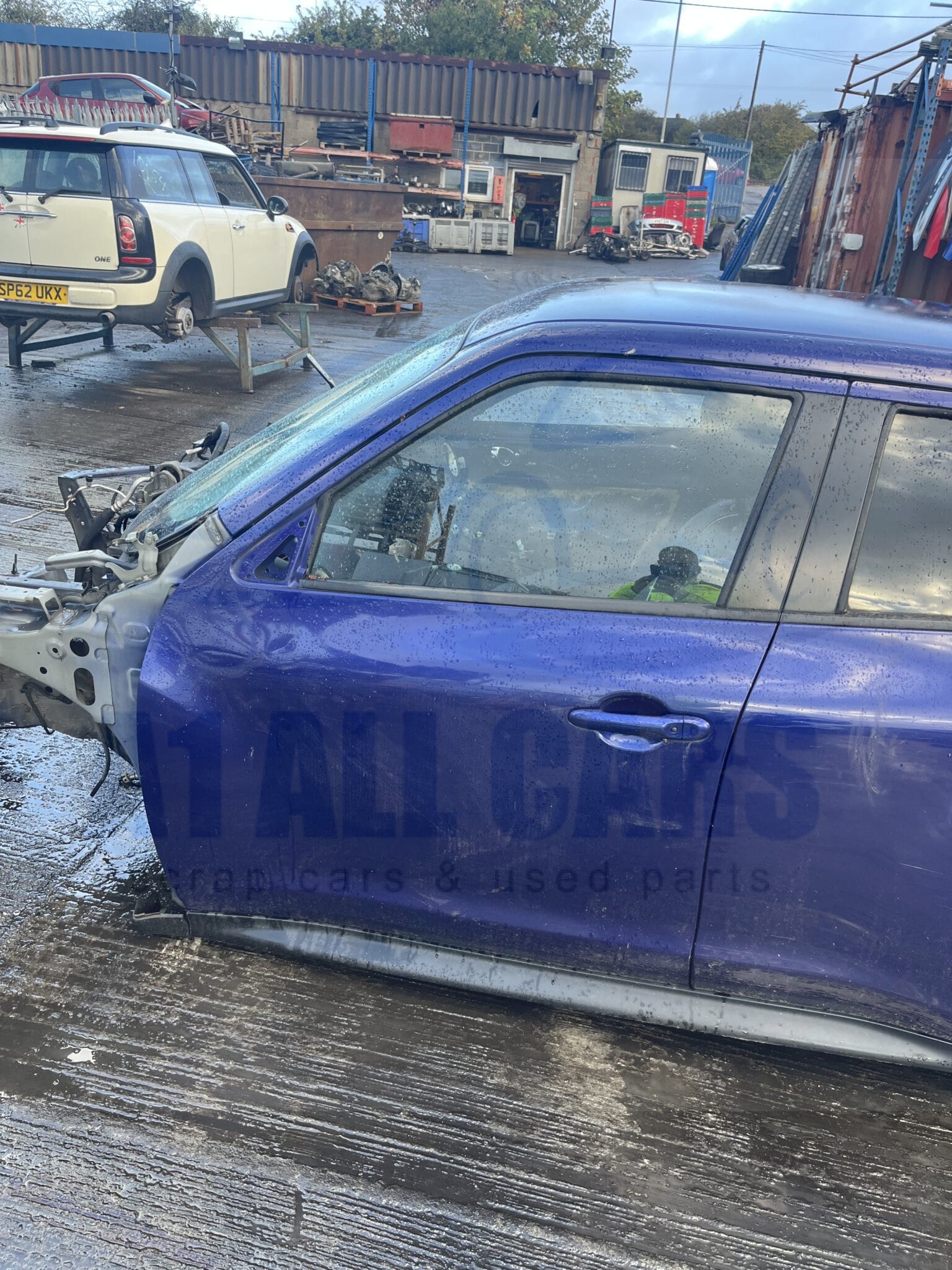 Nissan Juke 2010-2019 5 Door Near Side Front Door – Blue RBN Colour Code ( Call Office For Delivery Quote )