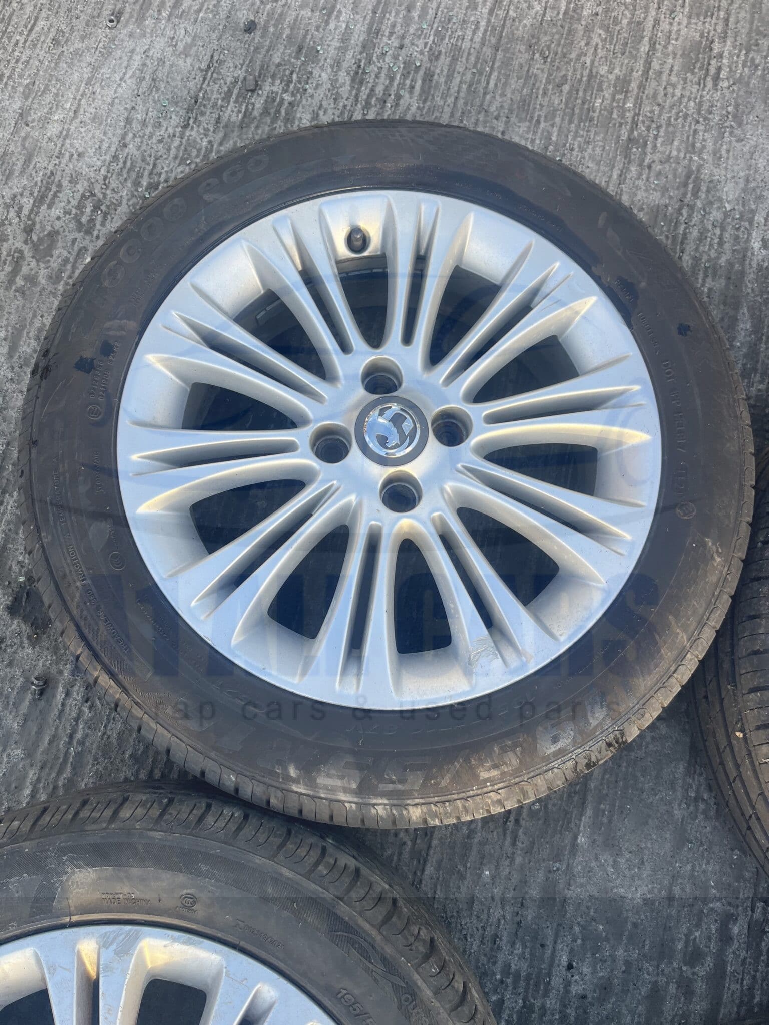 Vauxhall Corsa 2006-2014 Full Set Of 16″ Alloy Wheels And Tyres – 195/55/16