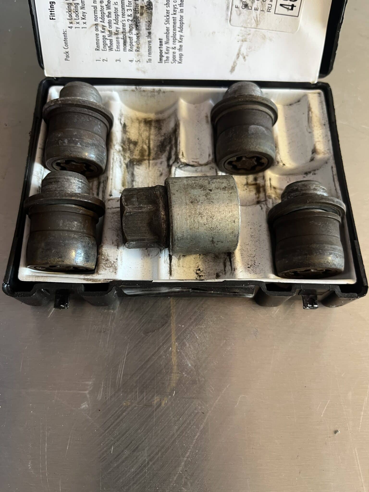 Toyota Auris 2013-2018 Locking Wheel Nut Kit