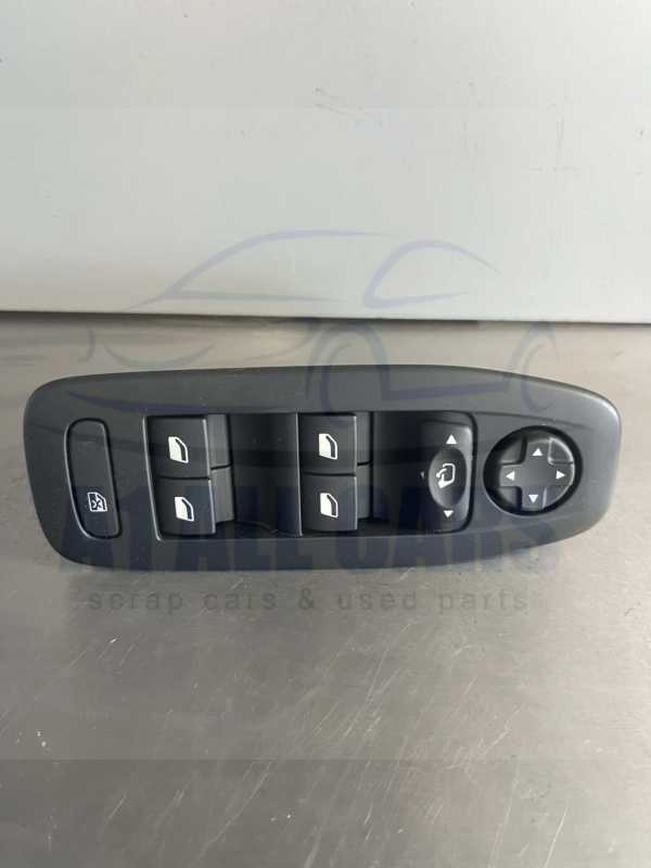 Peugeot 208 / 2008 2012-2019 Hatchback Off Side Front 4 Way Window Switch – 96749624ZD ( Power Fold Mirror Version )