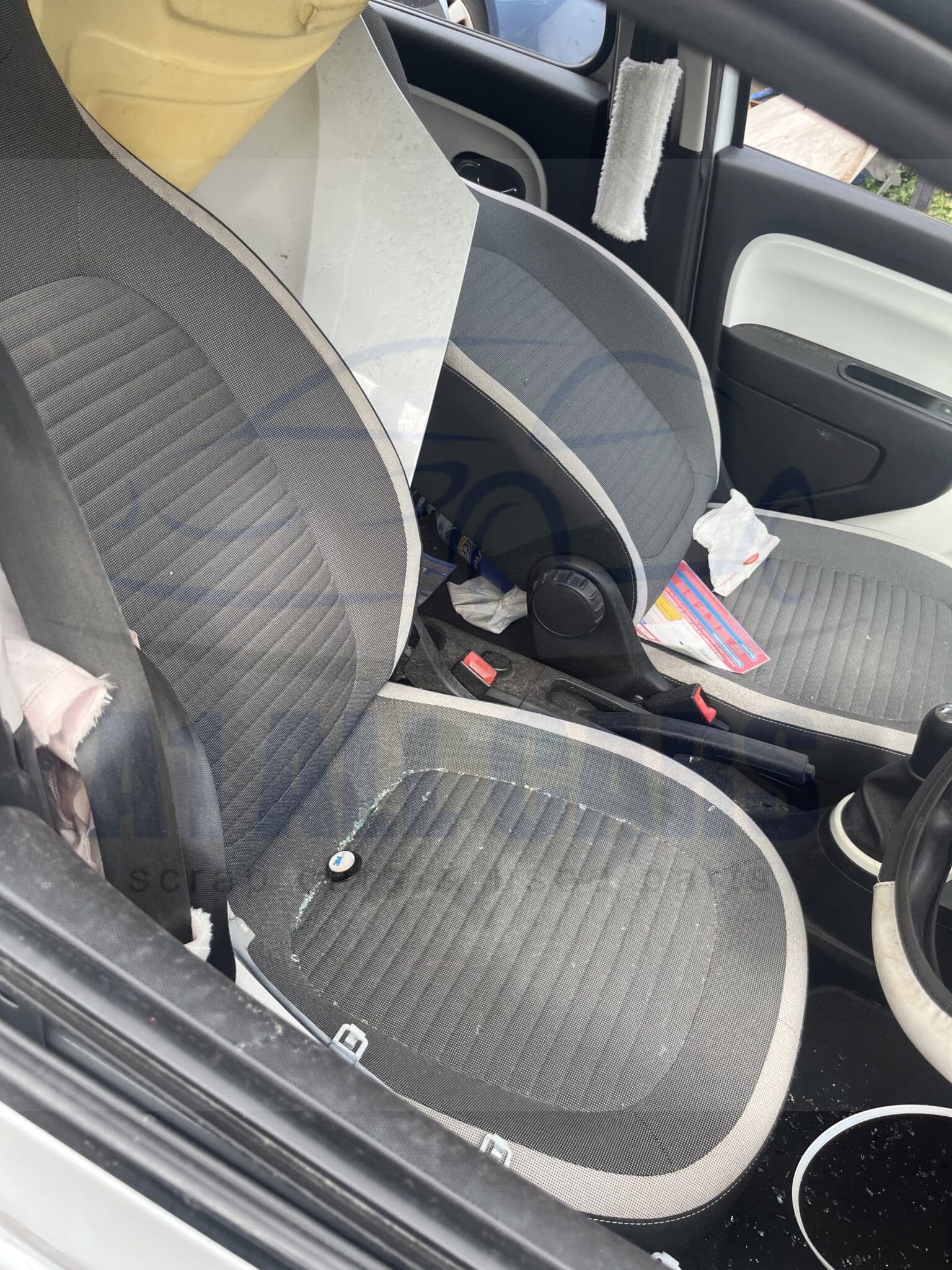 Renault Twingo 2013-2019 1.0 Petrol 5 Door Hatchback White Breaking For Parts