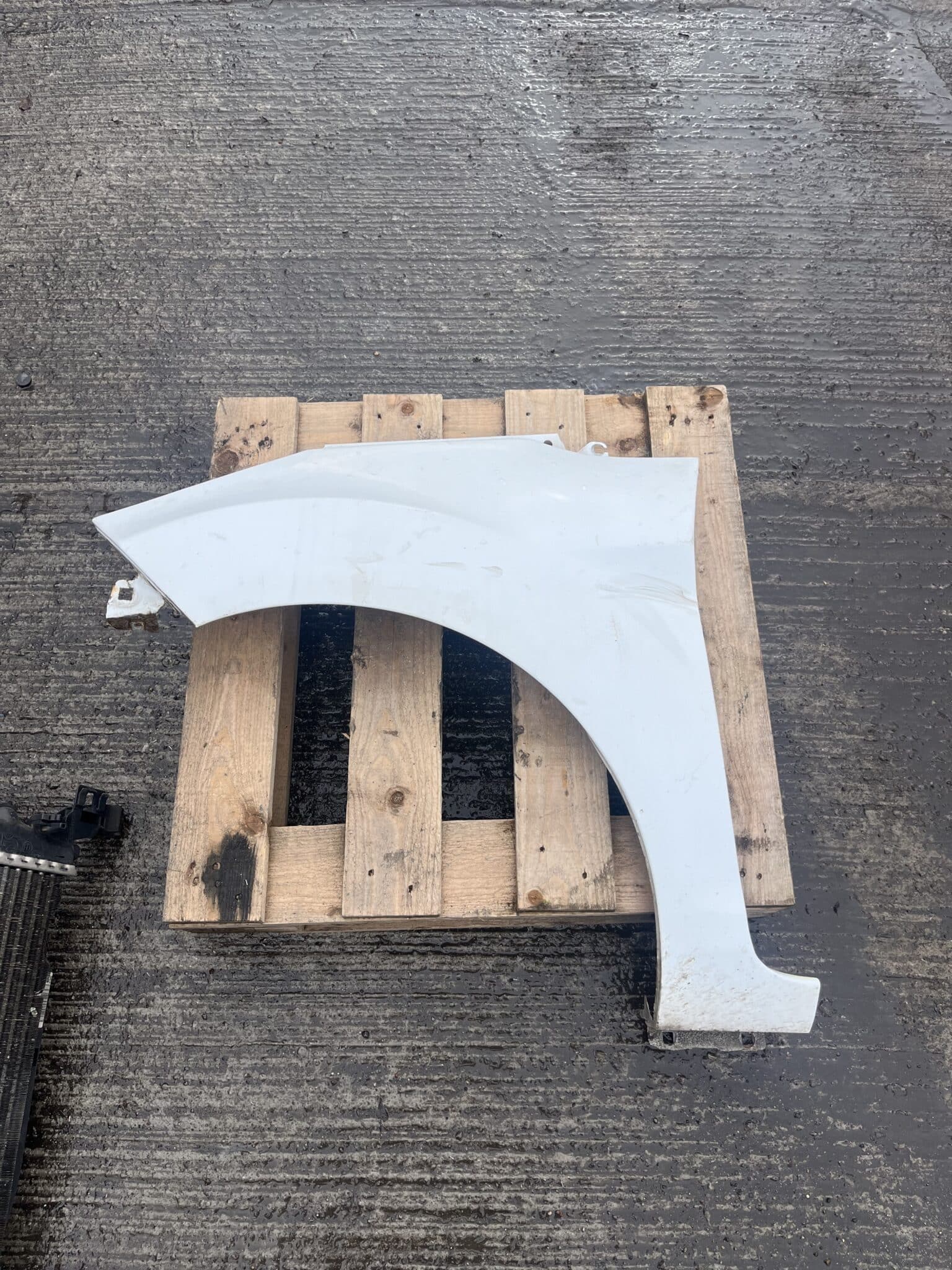 Ford Fiesta 2008-2017 Hatchback Near Side Wing – White
