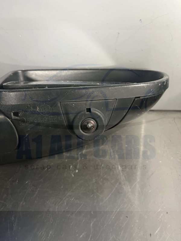 Nissan Qashqai 2007-2013 Off Side Electric Door Mirror – Black ( Power Fold And Camera )
