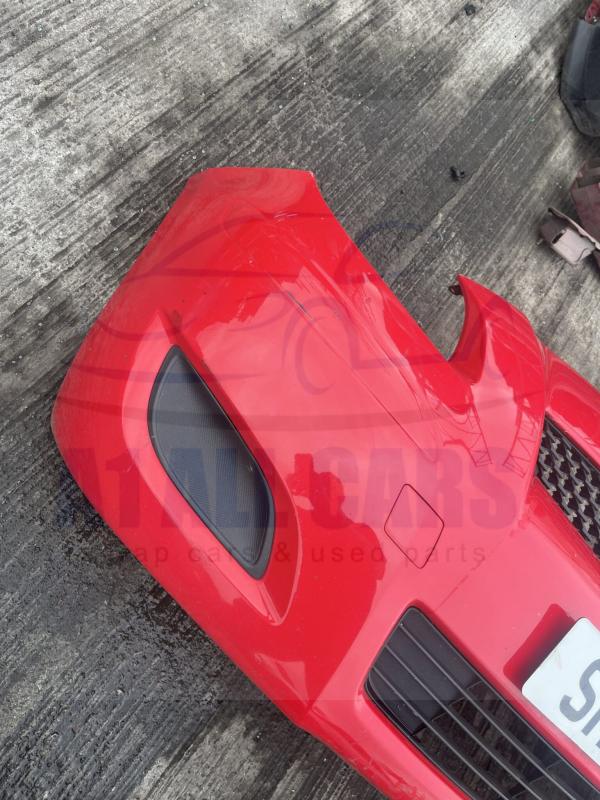 Toyota Yaris 2009-2011 Front Bumper – Red 3P0 Colour Code ( Small Scratch See Pics )