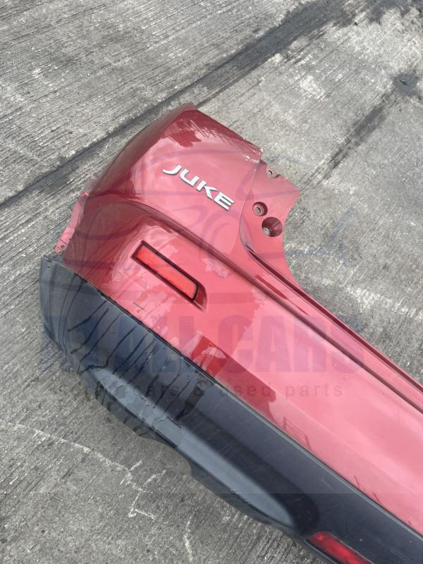 Nissan Juke 2010-2014 5 Door Hatchback Rear Bumper – Red NAH Colour Code
