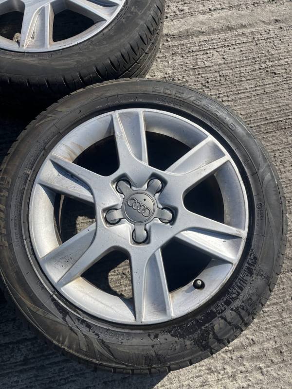 Audi A3 2003-2012 Full Set Of 16″ Alloy Wheels And Tyres – 205/55/16