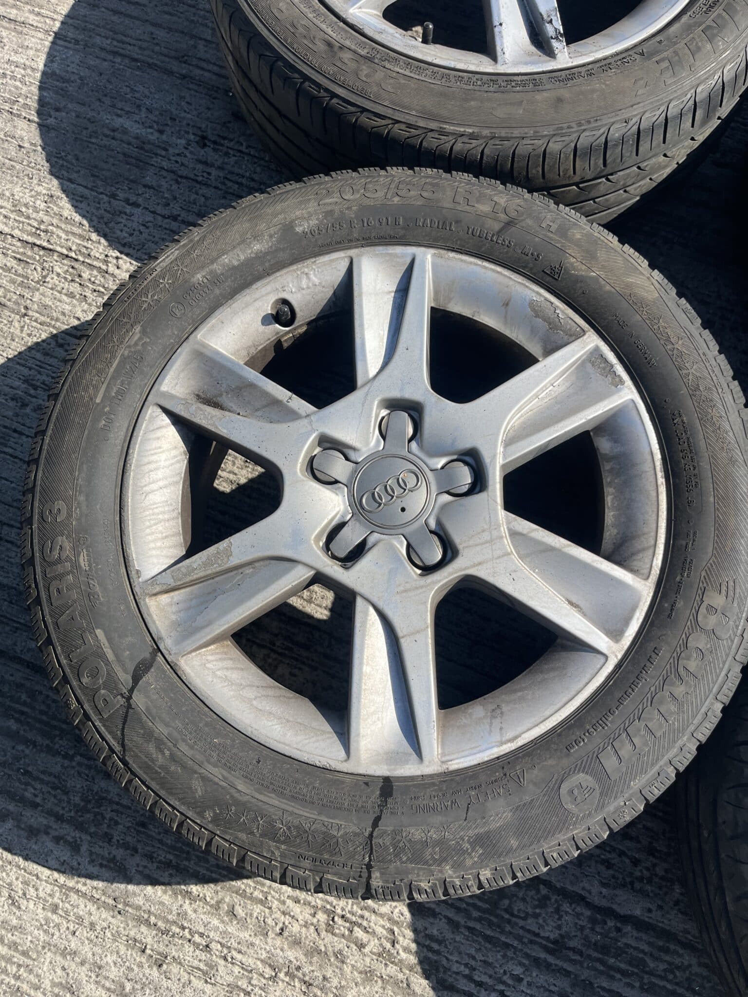Audi A3 2003-2012 Full Set Of 16″ Alloy Wheels And Tyres – 205/55/16