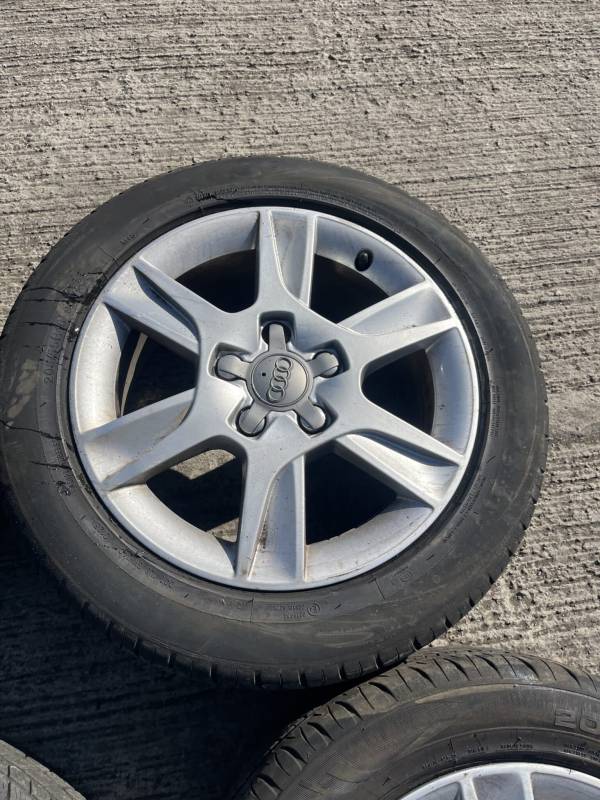 Audi A3 2003-2012 Full Set Of 16″ Alloy Wheels And Tyres – 205/55/16