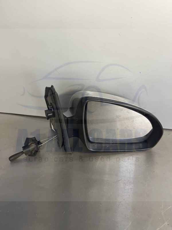 Smart ForTwo 2006-2014 Off Side Manual Door Mirror – Silver
