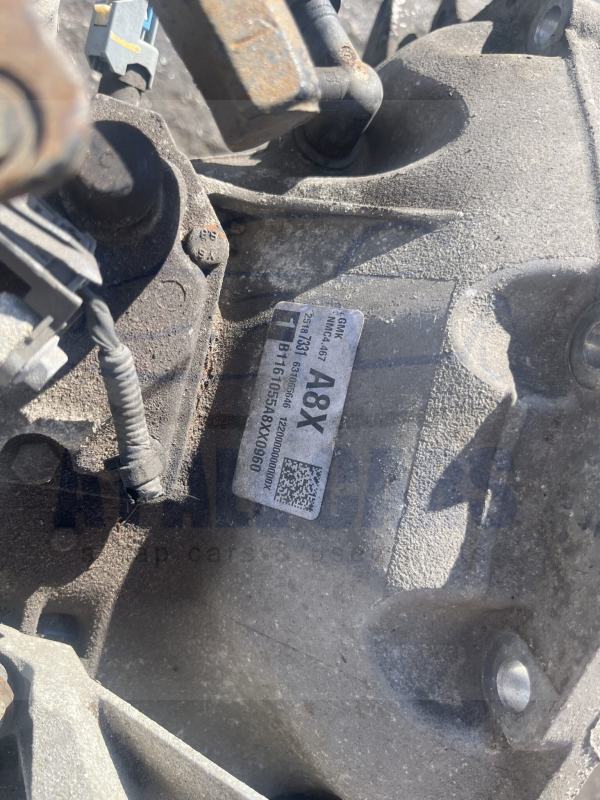 Vauxhall Mokka 2012-2016 1.6 Petrol 5 Speed Manual Gearbox – 25187331