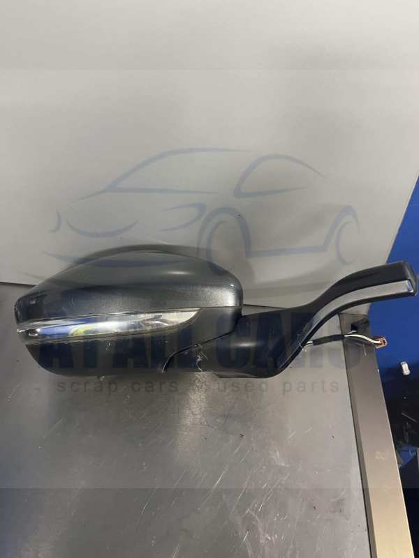 Peugeot 208 2012-2015 Hatchback Off Side Electric Door Mirror – Grey KTP Colour Code